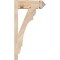 Ekena Millwork Olympic Arts & Crafts Smooth Outlooker, Douglas Fir, 5 1/2"W x 14"D x 26"H OUT06X14X26OLY03SDF - alternate 3